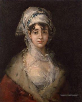 Actrice Antonia Zarate Francisco de Goya Peinture à l'huile